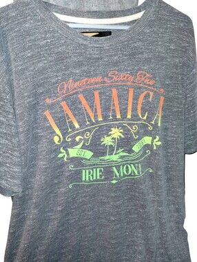 T-shirt "Jamaica 1962 Irie Mon!"
by LifeStyle, Size 3XL, Heather Gray